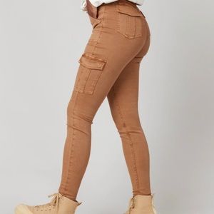 SPANX Stretch Twill Ankle Cargo Pant (M)